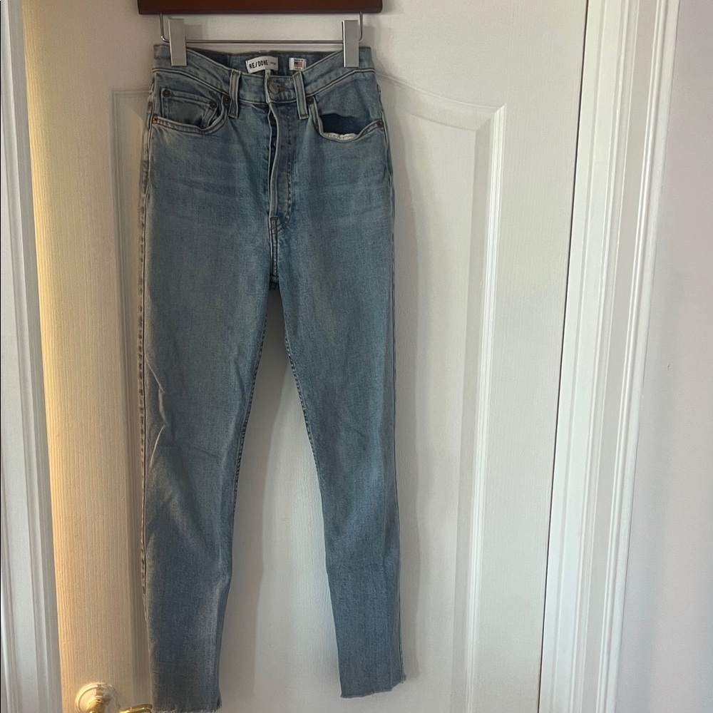 Re/Done Light Blue Denim Jeans